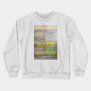 "Bike: A Love Story" by Gage Stone Baker, Elizabeth Keefe & Tyler Mainville (ACT School) Crewneck Sweatshirt